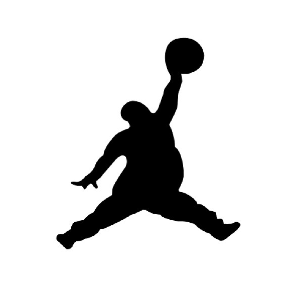Fat Boy Basketball League logo